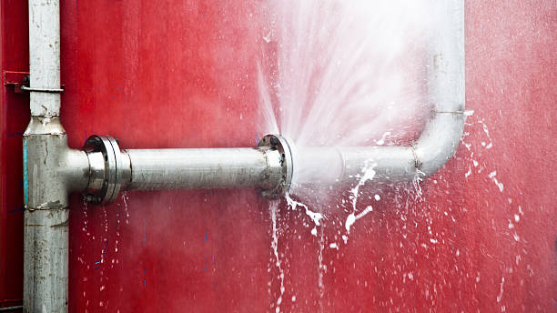 Water damage restoration process in GA